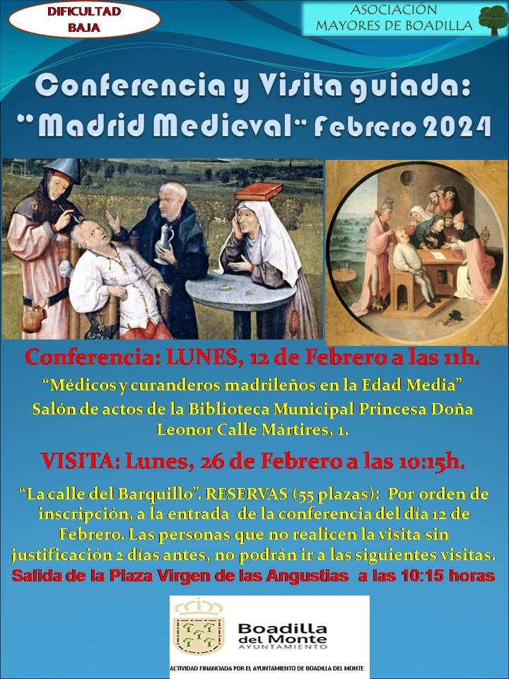 2� CONFERENCIA Y VISITA GUIADA POR MADRID